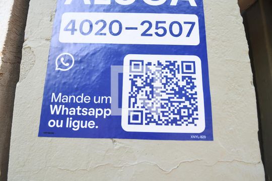 QR Code de kitnet/studio para alugar com 1 quarto, 30m² em Cidade Universitária, Campinas