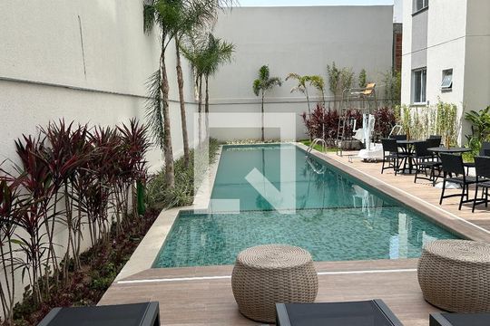 Área comum - Piscina de apartamento para alugar com 1 quarto, 35m² em Todos Os Santos, Rio de Janeiro