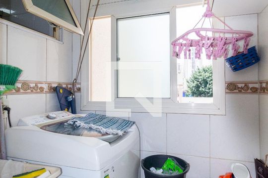 Área de Serviço de apartamento à venda com 3 quartos, 62m² em Brás, São Paulo
