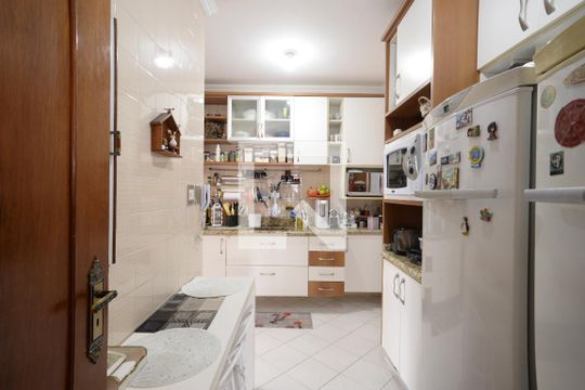 Cozinha de apartamento à venda com 3 quartos, 106m² em Jardim Vila Mariana, São Paulo