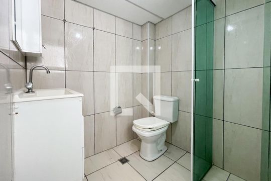 Banheiro - Suíte de casa para alugar com 1 quarto, 66m² em Ferrazópolis, São Bernardo do Campo