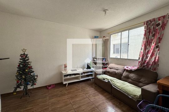 sala de apartamento para alugar com 2 quartos, 44m² em Santos Dumont, São Leopoldo