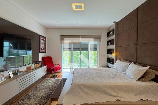 Suíte 1 de casa de condomínio à venda com 4 quartos, 510m² em Tamboré, Santana de Parnaíba