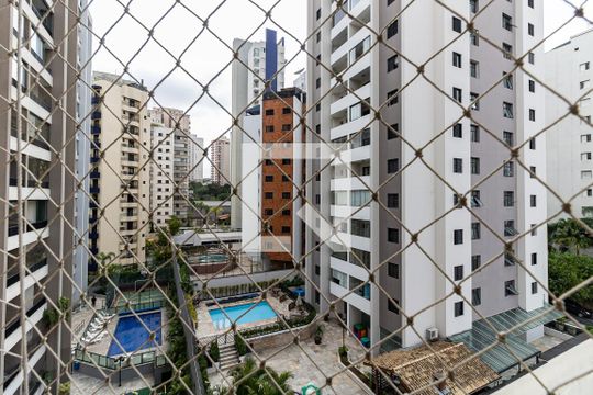 Vista da Sala de apartamento para alugar com 3 quartos, 73m² em Vila Mascote, São Paulo