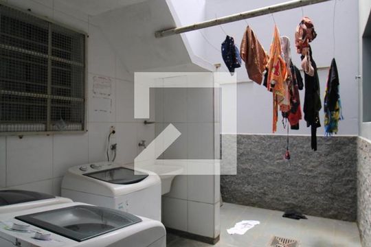 Área de Serviço de kitnet/studio para alugar com 1 quarto, 36m² em Cidade Universitária, Campinas