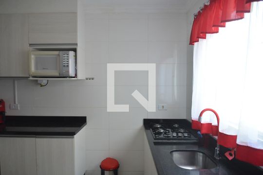 Cozinha de apartamento à venda com 2 quartos, 104m² em Vila Curuçá, Santo André