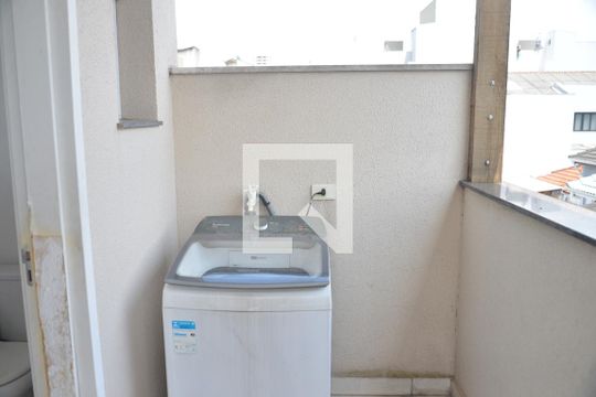 Área de Serviço de apartamento à venda com 2 quartos, 104m² em Vila Curuçá, Santo André