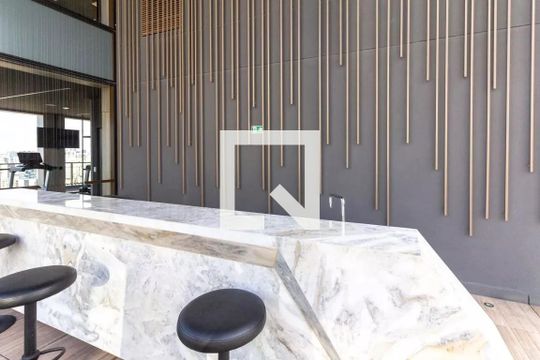 Área comum - Piscina de kitnet/studio para alugar com 1 quarto, 27m² em Vila Nova Conceição, São Paulo