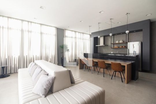 Condomínio - Salão de Festas de kitnet/studio à venda com 1 quarto, 28m² em Vila Matilde, São Paulo
