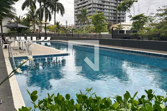 Área comum - Piscina de apartamento para alugar com 3 quartos, 76m² em Recreio dos Bandeirantes, Rio de Janeiro