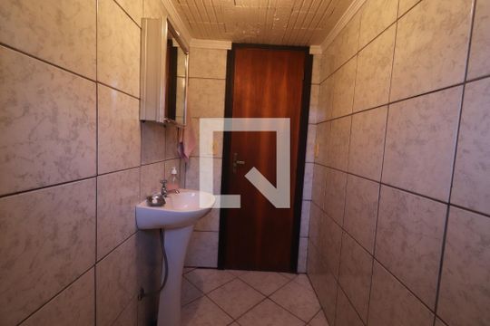 lavabo de casa à venda com 3 quartos, 132m² em Guarani, Novo Hamburgo