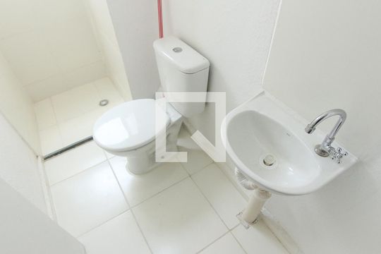 Banheiro de apartamento à venda com 2 quartos, 40m² em Jardim Egle, São Paulo