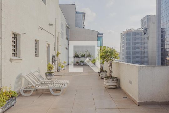 Terraço de apartamento à venda com 2 quartos, 107m² em Jardim Paulista, São Paulo
