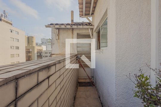 Varanda de apartamento à venda com 2 quartos, 107m² em Jardim Paulista, São Paulo