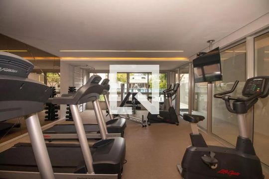 Área comum - Academia de kitnet/studio para alugar com 1 quarto, 27m² em Petrópolis, Porto Alegre