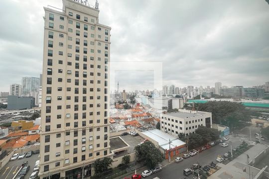 Vista da Sala de apartamento para alugar com 2 quartos, 35m² em Várzea da Barra Funda, São Paulo