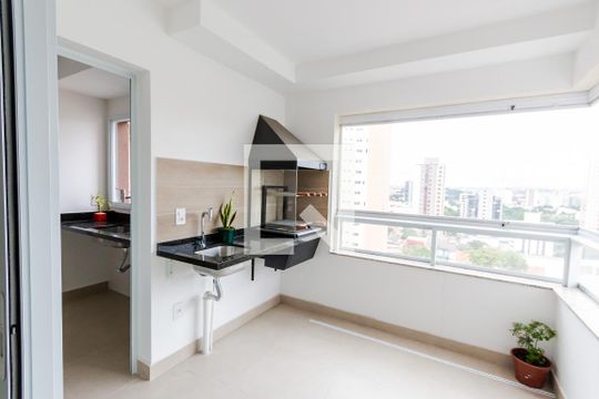 Varanda de apartamento à venda com 2 quartos, 80m² em Vila Lea, Santo André