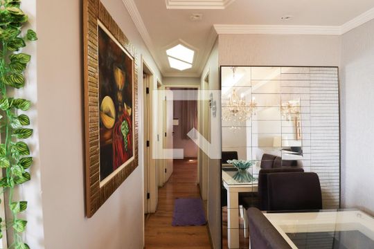 Varanda da Sala de apartamento para alugar com 3 quartos, 83m² em Vila Amélia, São Paulo