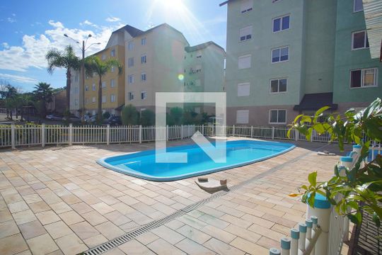 Área comum - Piscina de apartamento à venda com 2 quartos, 51m² em Industrial, Novo Hamburgo
