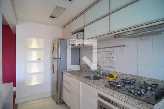 Cozinha de apartamento para alugar com 2 quartos, 70m² em Mauá, Novo Hamburgo