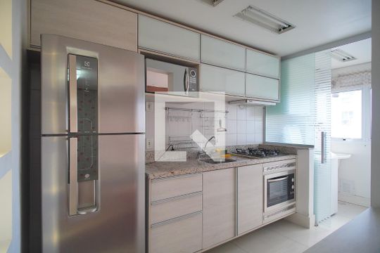 Cozinha de apartamento para alugar com 2 quartos, 70m² em Mauá, Novo Hamburgo