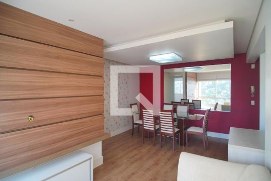 Sala de apartamento para alugar com 2 quartos, 70m² em Mauá, Novo Hamburgo