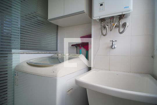 Área de Serviço de apartamento para alugar com 2 quartos, 70m² em Mauá, Novo Hamburgo