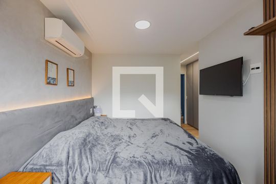 Suíte de apartamento à venda com 2 quartos, 76m² em Vila Anglo Brasileira, São Paulo