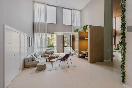 Hall social de apartamento à venda com 2 quartos, 76m² em Vila Anglo Brasileira, São Paulo
