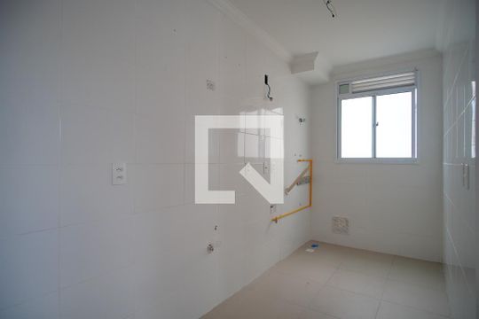 Cozinha de apartamento à venda com 2 quartos, 50m² em Vila Rosa, Novo Hamburgo