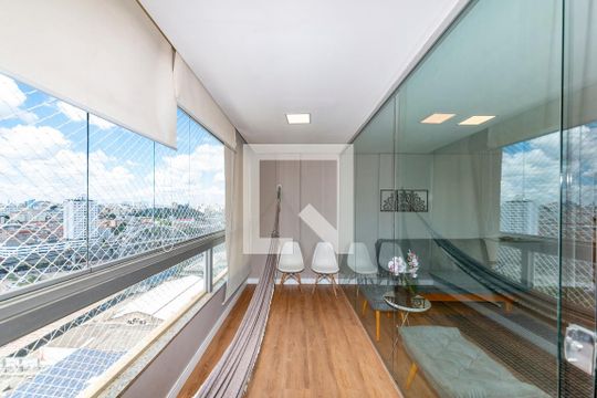 Varanda da Sala de apartamento à venda com 3 quartos, 94m² em Prado, Belo Horizonte