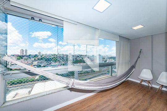 Varanda da Sala de apartamento à venda com 3 quartos, 94m² em Prado, Belo Horizonte
