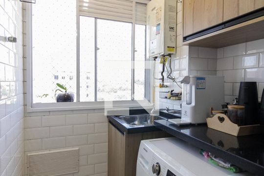 Área de Serviço de apartamento à venda com 2 quartos, 42m² em Vila Carmosina, São Paulo
