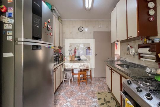 Cozinha de apartamento à venda com 2 quartos, 70m² em Parque Sao Diogo, São Bernardo do Campo