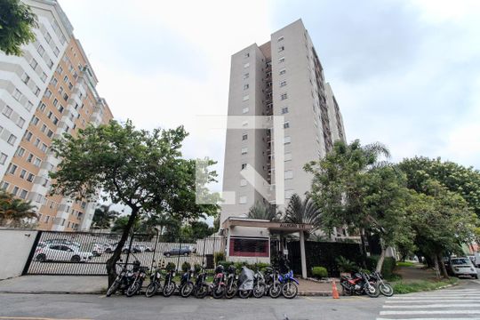 Fachada de apartamento à venda com 2 quartos, 49m² em Parque Novo Mundo, São Paulo