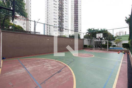 Área comum - Quadra de apartamento à venda com 2 quartos, 49m² em Parque Novo Mundo, São Paulo