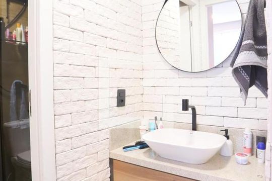Banheiro de apartamento à venda com 2 quartos, 38m² em Canindé, São Paulo