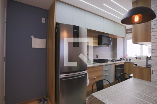Cozinha de apartamento à venda com 2 quartos, 38m² em Canindé, São Paulo