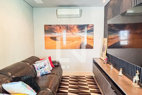 Sala - Sala de Jantar - Sala Tv de apartamento para alugar com 3 quartos, 248m² em Jardim, Santo André