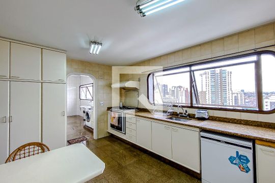 Cozinha de apartamento à venda com 4 quartos, 375m² em Tatuapé, São Paulo