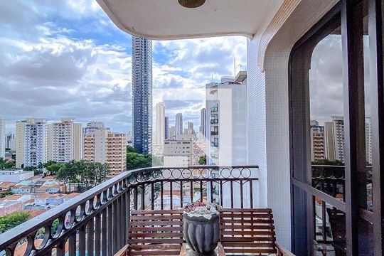 Varanda da Sala de apartamento à venda com 4 quartos, 375m² em Tatuapé, São Paulo