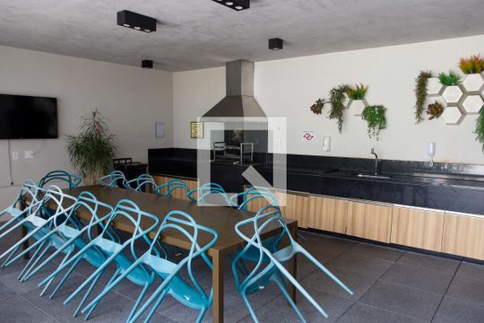 Área comum - Churrasqueira de apartamento à venda com 1 quarto, 32m² em Centro, Osasco