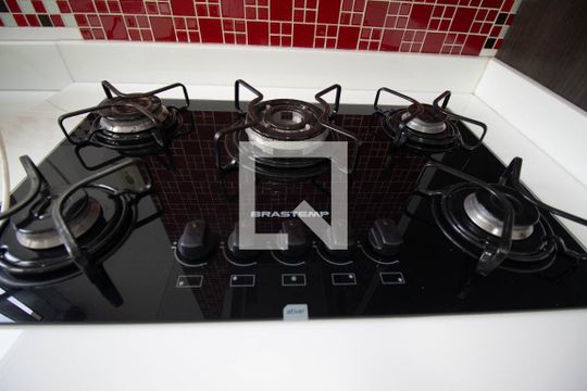 Cozinha de apartamento à venda com 3 quartos, 200m² em Vila Helena, Santo André