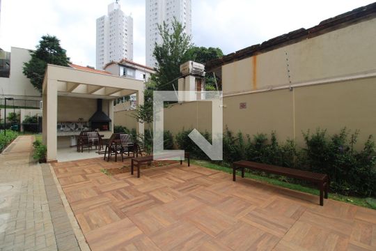 Área comum - Churrasqueira de apartamento para alugar com 2 quartos, 33m² em Socorro, São Paulo