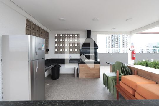 Área comum de apartamento à venda com 2 quartos, 33m² em Chácara Seis de Outubro, São Paulo