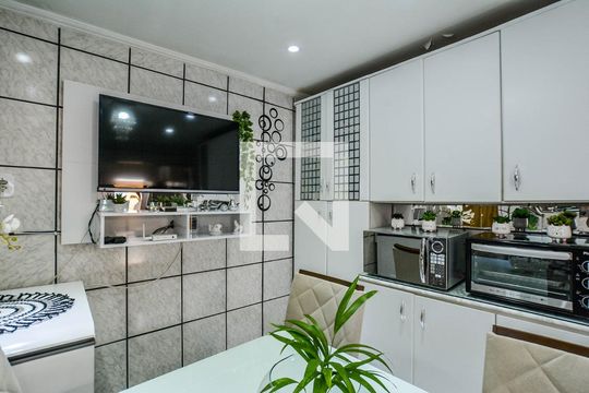 Sala de Jantar de casa para alugar com 2 quartos, 111m² em Jardim Utinga, Santo André