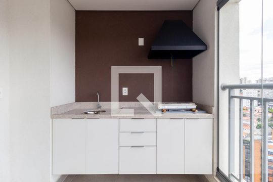 Detalhe - Varanda de apartamento para alugar com 3 quartos, 116m² em Parque da Mooca, São Paulo