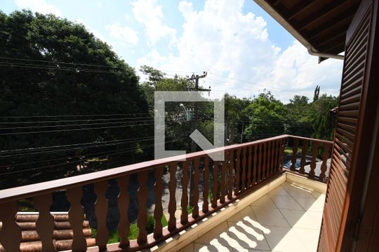 Quarto Suíte 3 - Sacada Vista de casa de condomínio à venda com 4 quartos, 800m² em Jardim Botânico (sousas), Campinas