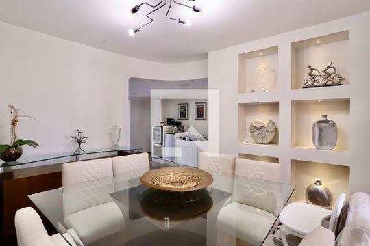 Sala de Jantar de apartamento à venda com 3 quartos, 269m² em Vila Regente Feijó, São Paulo
