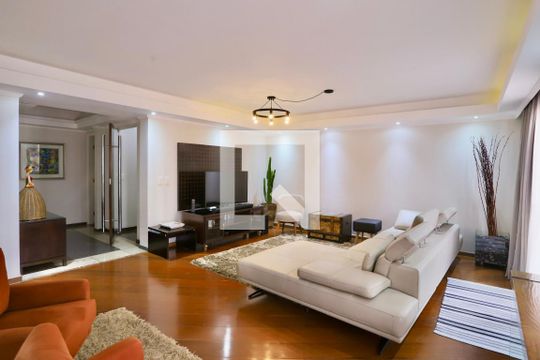 Sala de apartamento à venda com 3 quartos, 269m² em Vila Regente Feijó, São Paulo